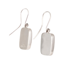 Load image into Gallery viewer, Mata Ortiz Broken Pottery Shard and Silver Earrings by Beltran NON NATIVE