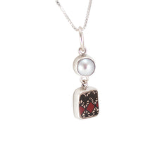Load image into Gallery viewer, Mata Ortiz Broken Pottery Chard Pendant Necklace by Beltran NON NATIVE