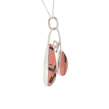 Load image into Gallery viewer, Mata Ortiz Broken Pottery Chard Pendant Necklace by Beltran NON NATIVE