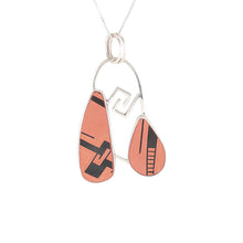 Load image into Gallery viewer, Mata Ortiz Broken Pottery Chard Pendant Necklace by Beltran NON NATIVE
