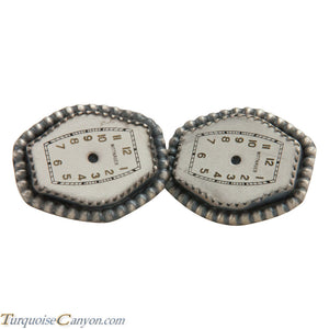 Navajo Native American Wittnauer Watch Face Cuff Links by Willeto SKU222765