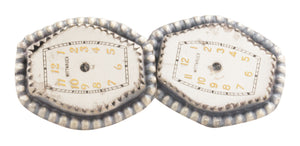 Navajo Native American Wittnauer Watch Face Cuff Links by Willeto SKU222766