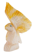 Load image into Gallery viewer, Zuni Native American Yellow Shell Eagle Fetish by Michael Laweka SKU223674