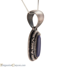Load image into Gallery viewer, Navajo Native American Sugilite Pendant Necklace by Secatero SKU224315