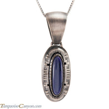 Load image into Gallery viewer, Navajo Native American Sugilite Pendant Necklace by Secatero SKU224315