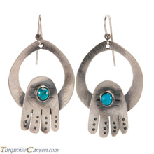 Load image into Gallery viewer, Navajo Native American Turquoise Earrings by Betty Ann Lee SKU224343