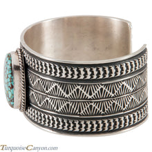 Load image into Gallery viewer, Navajo Native American Turquoise Cuff Bracelet by Sunshine Reeves SKU224475