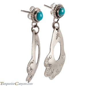 Navajo Native American Turquoise Earrings by Betty Ann Lee SKU225142