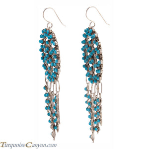 Zuni Native American Sleeping Beauty Mine Turquoise Earrings SKU225845