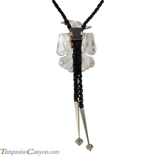 Load image into Gallery viewer, Dead Pawn Zuni Turquoise and Shell Thunderbird Bolo Tie SKU225926