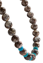 Load image into Gallery viewer, Navajo Native American Magnesite and Turquoise Necklace SKU225954