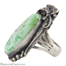 Load image into Gallery viewer, Navajo Native American Carico Lake Turquoise Ring Size 6 by Juan SKU226281