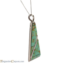 Load image into Gallery viewer, Santo Domingo Royston Turquoise Pendant Necklace by Timothy Bailon SKU226810