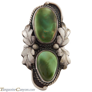 Navajo Native American Green Royston Turquoise Ring Size 7 3/4 SKU226880