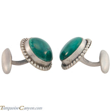 Load image into Gallery viewer, Navajo Native American Royston Turquoise Cuff Links by Willeto SKU226913