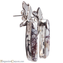 Load image into Gallery viewer, Navajo Native American Magnesite Heron Necklace Earrings by Nieto SKU227104