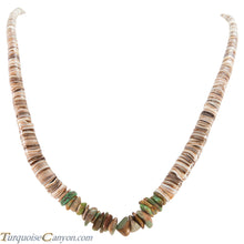 Load image into Gallery viewer, Santo Domingo Kewa Heishi Shell and Royston Turquoise Necklace SKU227181