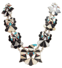 Load image into Gallery viewer, Zuni Native American Dead Pawn Thunderbird Necklace by Rose Tekela SKU227210