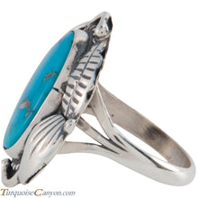 Load image into Gallery viewer, Navajo Native American Sleeping Beauty Turquoise Ring Size 8 SKU227424