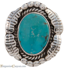 Load image into Gallery viewer, Navajo Native American Sleeping Beauty Turquoise Ring Size 7 1/2 SKU227427