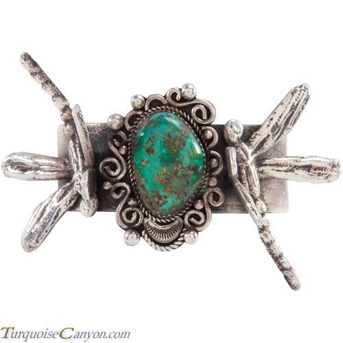 Navajo Native American Dragonfly Northern Lights Turquoise Bracelet SKU227559