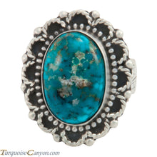 Load image into Gallery viewer, Navajo Native American Kingman Turquoise Ring Size 9 by Willeto SKU227696