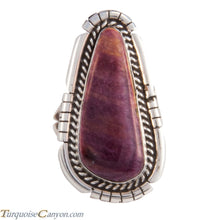 Load image into Gallery viewer, Navajo Native American Purple Shell Ring Size 5 3/4 by Betta Lee SKU227898