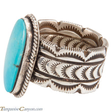 Load image into Gallery viewer, Navajo Native American Sleeping Beauty Turquoise Ring Size 12 1/2 SKU228022