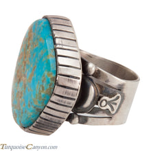 Load image into Gallery viewer, Navajo Native American Kingman Turquoise Ring Size 9 3/4 by Lee SKU228030