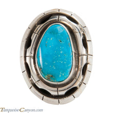 Load image into Gallery viewer, Navajo Native American Kingman Turquoise Ring Size 8 by Betta Lee SKU228047