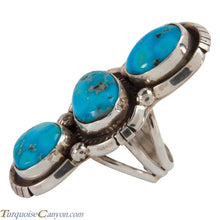 Load image into Gallery viewer, Navajo Native American Kingman Turquoise Ring Size 6 by Betta Lee SKU228051