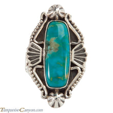 Load image into Gallery viewer, Navajo Native American Turquoise Ring Size 6 1/4 by Calladitto SKU228213