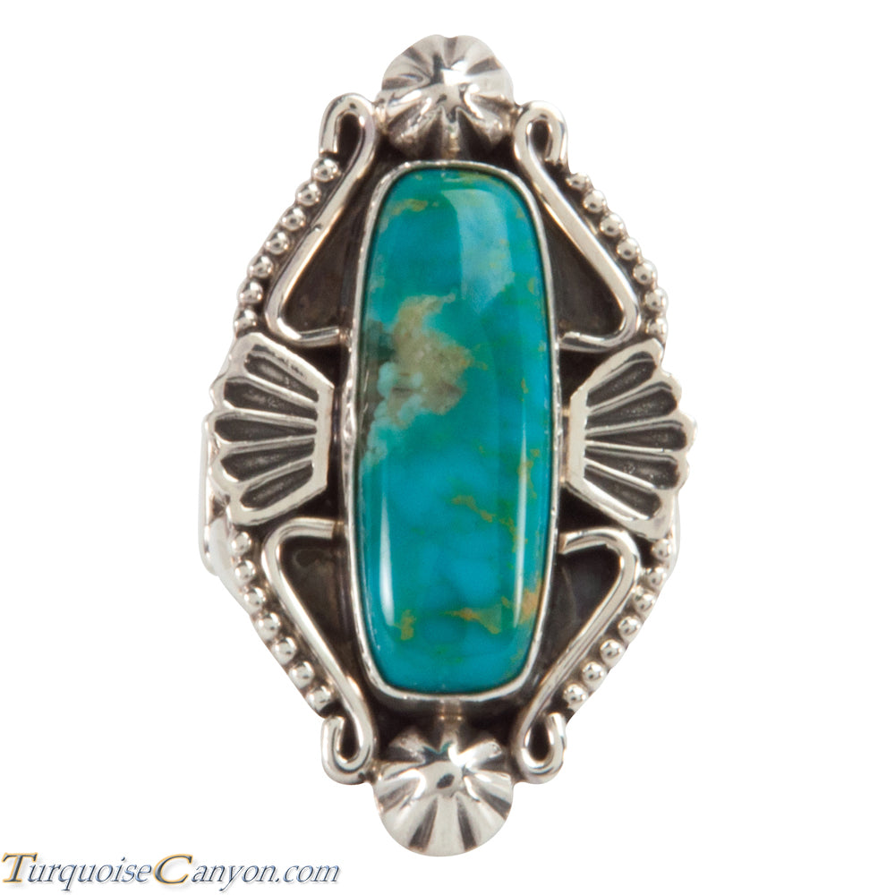 Navajo Native American Turquoise Ring Size 6 1/4 by Calladitto SKU228213