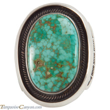 Load image into Gallery viewer, Navajo Carico Lake Turquoise Ring Size 11 by Terry Martinez SKU228221
