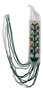 Navajo Native American Tree of Life Seed Bead Necklace SKU228228