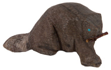Load image into Gallery viewer, Zuni Native American Picasso Marble Beaver Fetish by Kent Banteah SKU228560