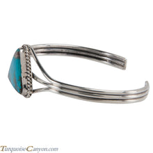 Load image into Gallery viewer, Navajo Native American Candelaria Mine Turquoise Bracelet SKU228743