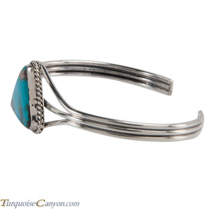 Navajo Native American Candelaria Mine Turquoise Bracelet SKU228743