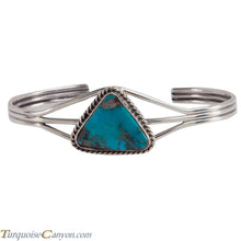 Load image into Gallery viewer, Navajo Native American Candelaria Mine Turquoise Bracelet SKU228743