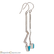 Load image into Gallery viewer, Navajo Native American Turquoise Earrings by Ronnie Henry SKU228850