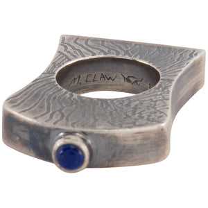 Navajo Native American Lapis Ring Size 7 1/2 by Monty Claw SKU229063