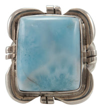 Load image into Gallery viewer, Navajo Native American Larimar Ring Size 6 SKU229161