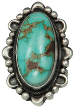 Load image into Gallery viewer, Navajo Native American Royston Turquoise Ring Size 7 1/2 by Clark SKU229172