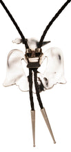 Load image into Gallery viewer, Zuni Native American Thunderbird Bolo Tie by Rose Tekela SKU229357