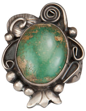 Load image into Gallery viewer, Navajo Native American Carico Lake Turquoise Ring Size 8 3/4 SKU229461