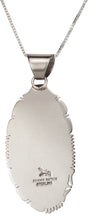 Load image into Gallery viewer, Navajo Native American Charoite Pendant Necklace by Bennie Ration SKU229471
