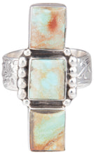 Load image into Gallery viewer, Navajo Native American Kingman Turquoise Ring Size 8 by Willeto SKU229936