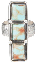 Load image into Gallery viewer, Navajo Native American Kingman Turquoise Ring Size 7 3/4 by Willeto SKU229937