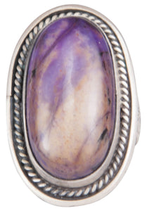 Navajo Native American Sugilite Ring Size 7 by Martha Willeto SKU229943