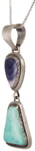 Load image into Gallery viewer, Navajo Native American Carico Lake and Wampum Shell Pendant Necklace SKU230010